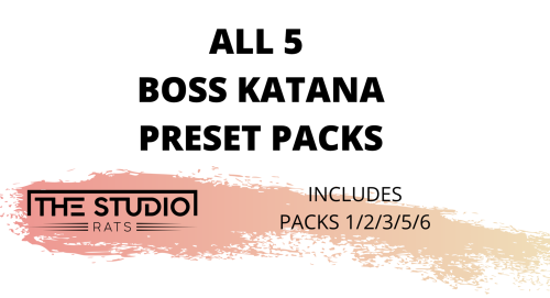 5 Boss Katana Preset Pack Special Price
