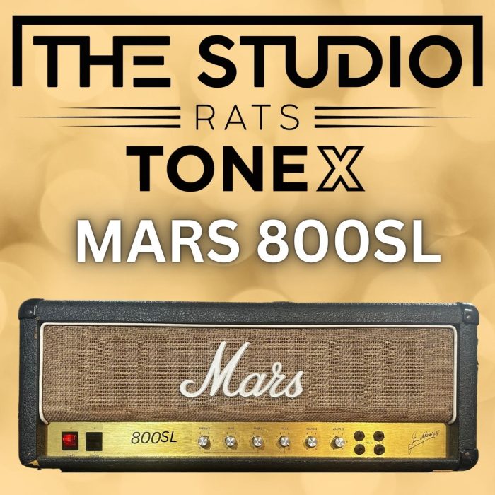 The Studio Rats - Mars 800SL TONEX Pack